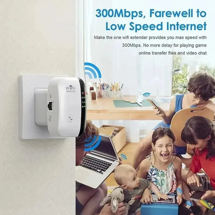 Compact Wireless WiFi Signal Booster