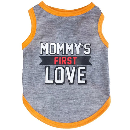 Summer Cotton Pet Vest Tee
