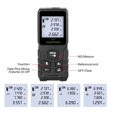 HAUPTSON Laser Distance Meter 100M