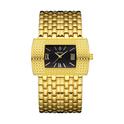 YaLaLuSi Sculpted Gold Women's Watch