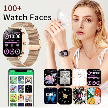 Fashion Ladies 1.75" Smart Watch