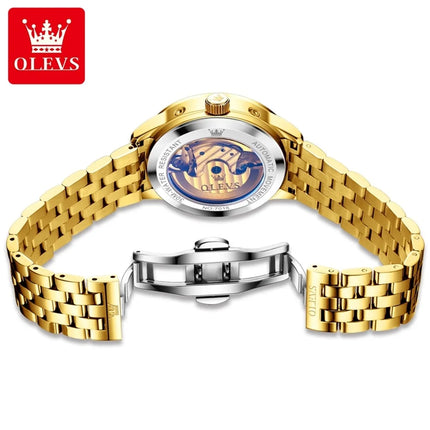 OLEVS Multifunctional Automatic Steel Watch