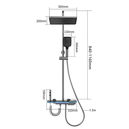 Luxury Smart Digital Shower System