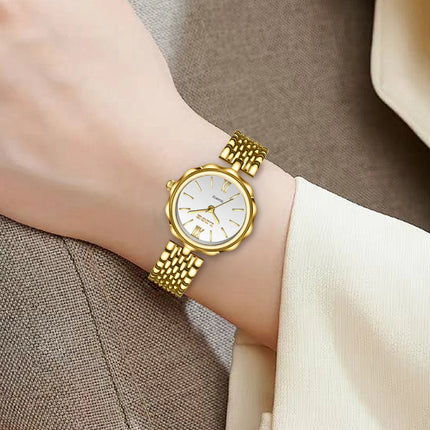LIGE Luxury Gold Women’s Watch