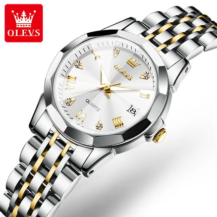 OLEVS Luxury Golden Women’s Watch