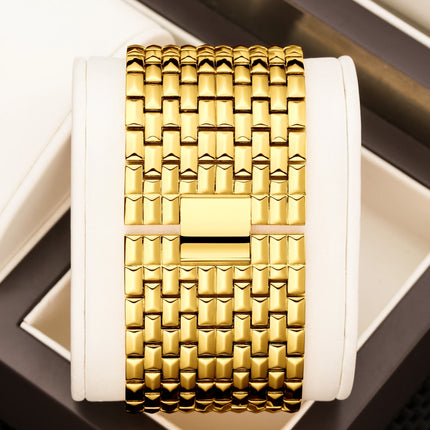 YaLaLuSi Sculpted Gold Women's Watch