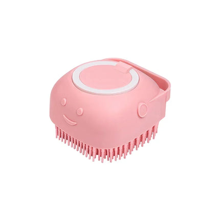 2-in-1 Dog Bath & Massage Brush