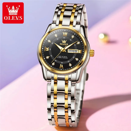OLEVS Diamond Dial Luxury Women’s Watch