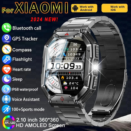 2025 Xiaomi Military Smartwatch Men