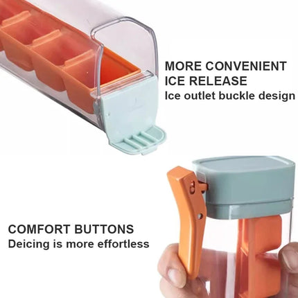 Creative Easy-Release Ice Cube Tray