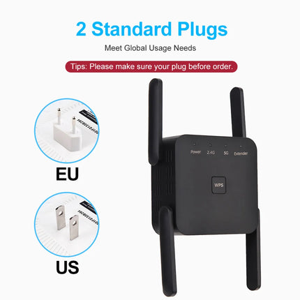 FENVI 1200Mbps Dual-Band WiFi Booster