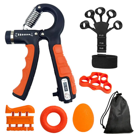 Adjustable Grip Strength Trainer with Counter