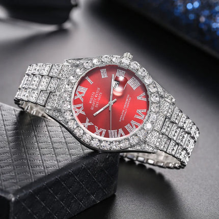 Iced Out Hip Hop Men’s Watch