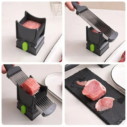 Multifunctional Stainless Steel Meat Slicer