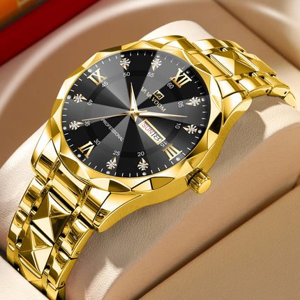 Luxury Blue Gold Men’s Watch