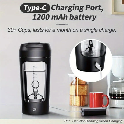 Electric Protein Shake Mixer Bottle 500ML