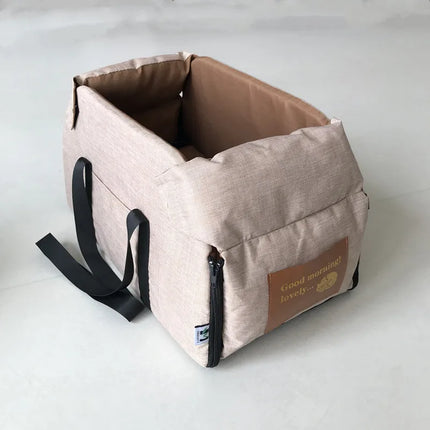 Portable Pet Console Car Seat & Carrier
