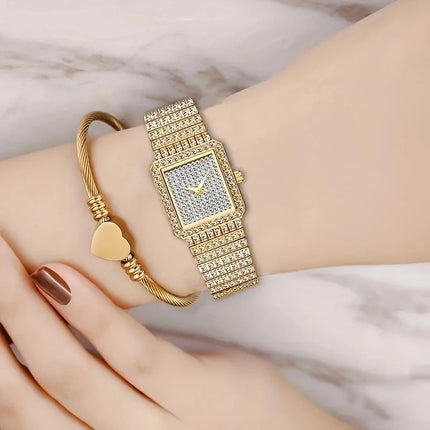Diamond Gold Women’s Luxury Watch
