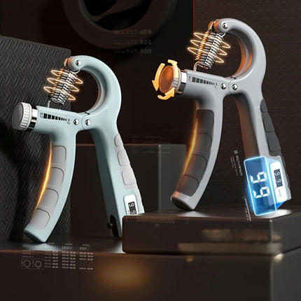 Adjustable Grip Strength Trainer with Counter