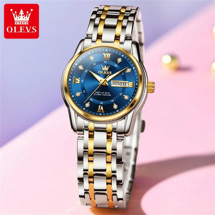 OLEVS Diamond Dial Luxury Women’s Watch