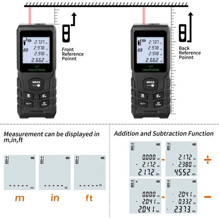 HAUPTSON Laser Distance Meter 100M