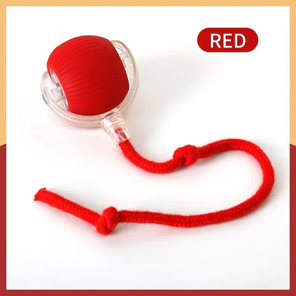 Smart Rolling Cat Toy Ball with Tail