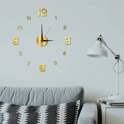Luminous DIY 3D Silent Wall Clock
