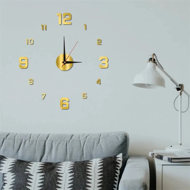 Luminous DIY 3D Silent Wall Clock
