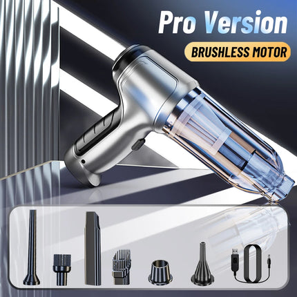 Wireless Car Vacuum Cleaner – 95,000PA Power
