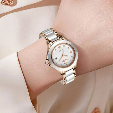 Rose Gold Fashion Bracelet Women’s Watch