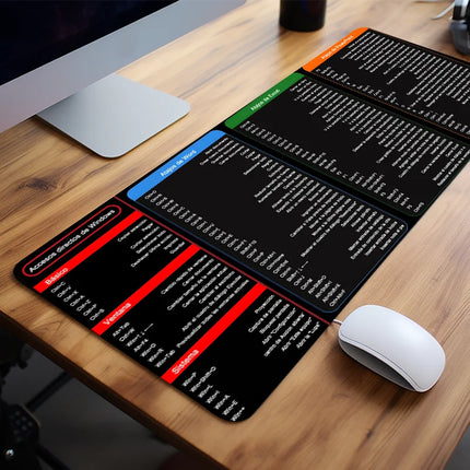 Spanish Excel Shortcuts Desk Mat