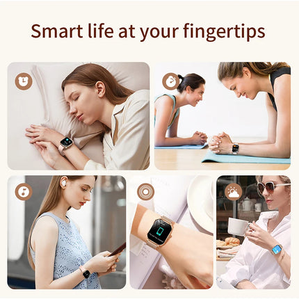 Fashion Ladies 1.75" Smart Watch