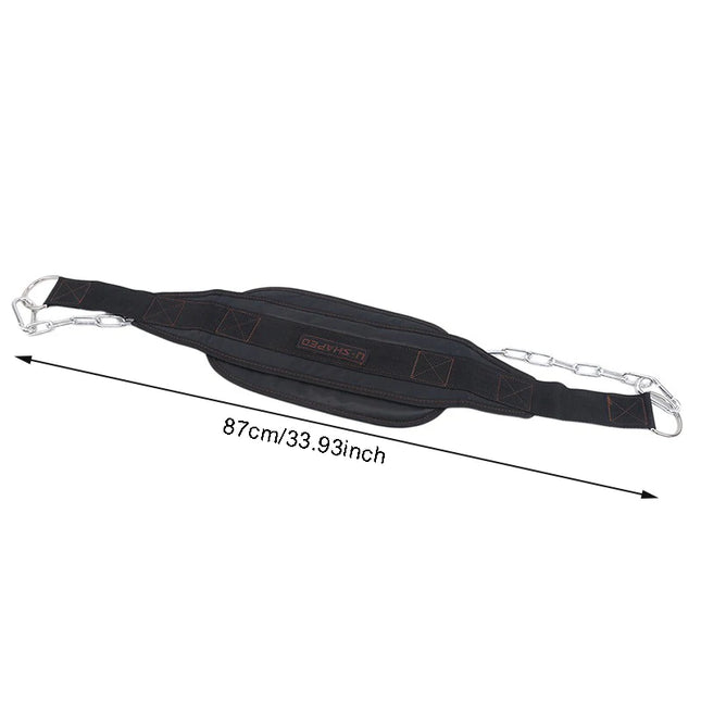 Pro Powerlifting Dip Belt Chain