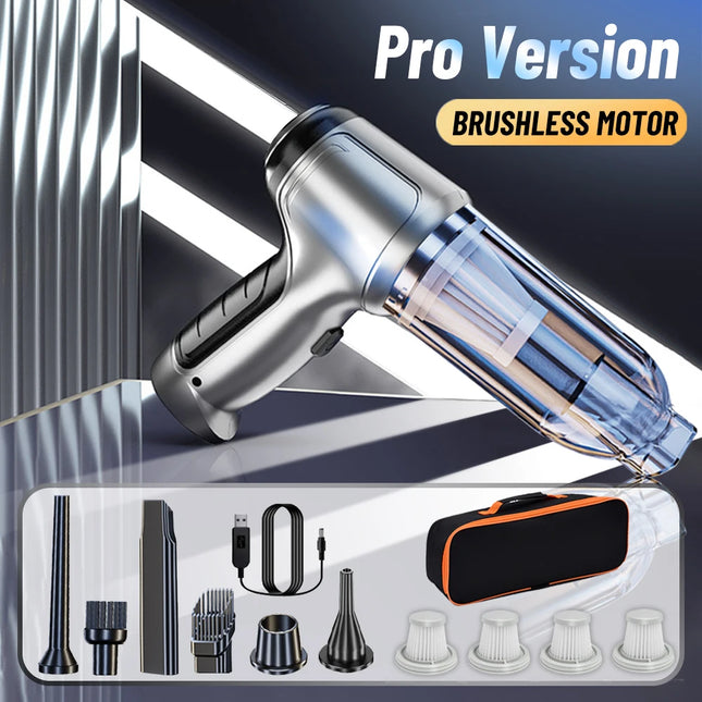 Wireless Car Vacuum Cleaner – 95,000PA Power