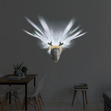 3D Animal Wall Projector Lamp