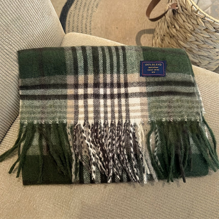 Elegant British Plaid Fall/Winter Scarf