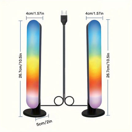 Colorful LED Desk Lamp with Remote – Perfect Ambiance Lighting