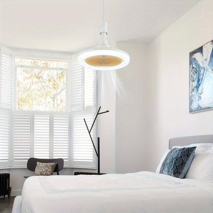 LED Ceiling Fan with Color Changing & Dimming