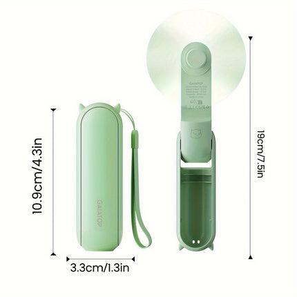 Foldable USB Handheld Fan – Stay Cool Anywhere