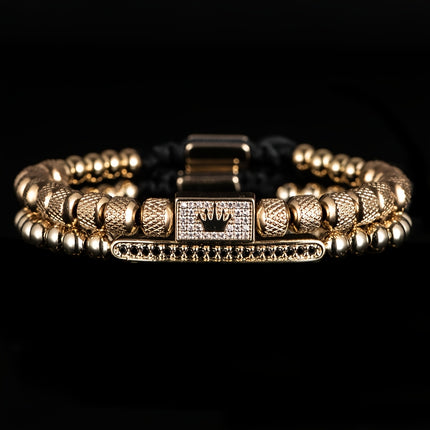 MANORSAGA 2pcs Charm Bracelet Set