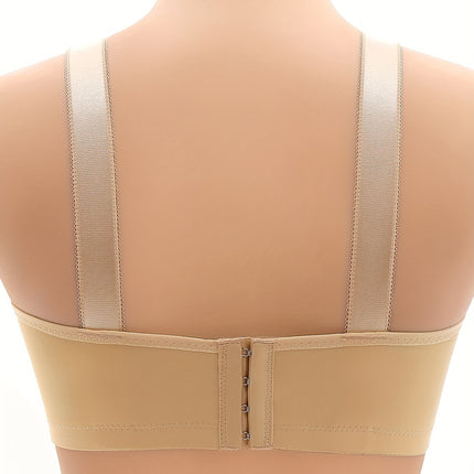 Contrast Lace Push-Up Bra