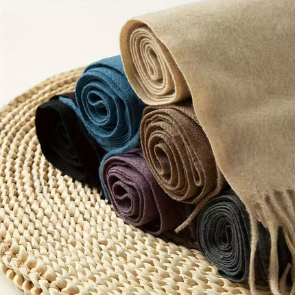 Elegant Cashmere-Feel Scarf for Women