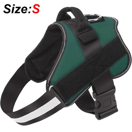 Reflective No-Pull Dog Harness with Easy-Grab Handle - Monti Bargains