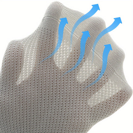 Men's Breathable Cotton Mid-Calf Socks