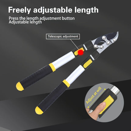Telescopic Pruning Shears - Extendable Garden Clippers for Trees