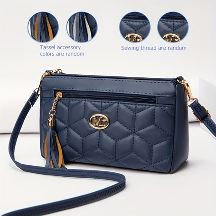 Chic Quilted Crossbody Bag for Women