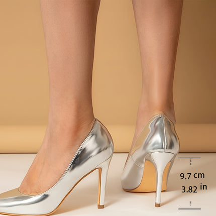 Sleek Pointed-Toe Stiletto Pumps