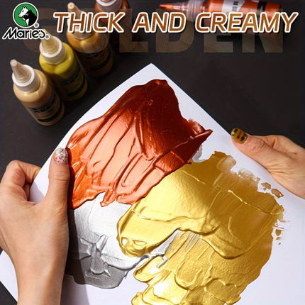 Maries Metallic Acrylic Paint Set