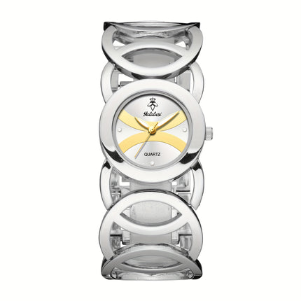 Elegant Golden Women's Quartz Watch