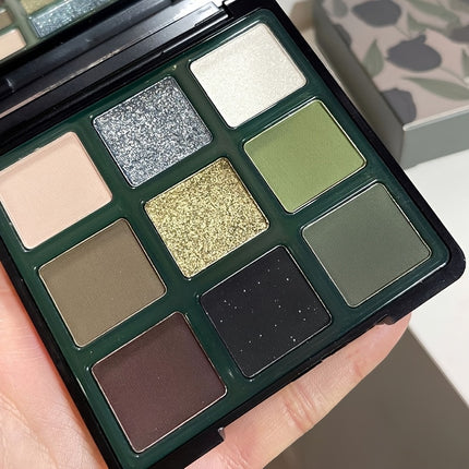 9-Color Chocolate Brown Eyeshadow Palette
